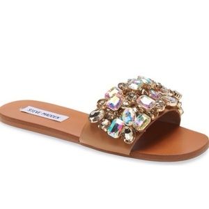 Steve Madden Brionna Embellished Slide Sandal